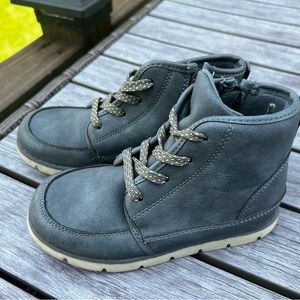 Little Boys Oshkosh Blue-Grey Boots